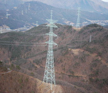 765kV Shingori T/L construction (2 section)